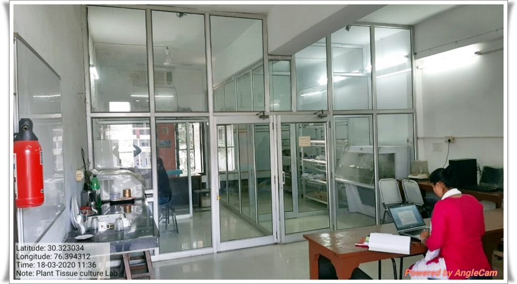 Plant Tissue Culture Lab